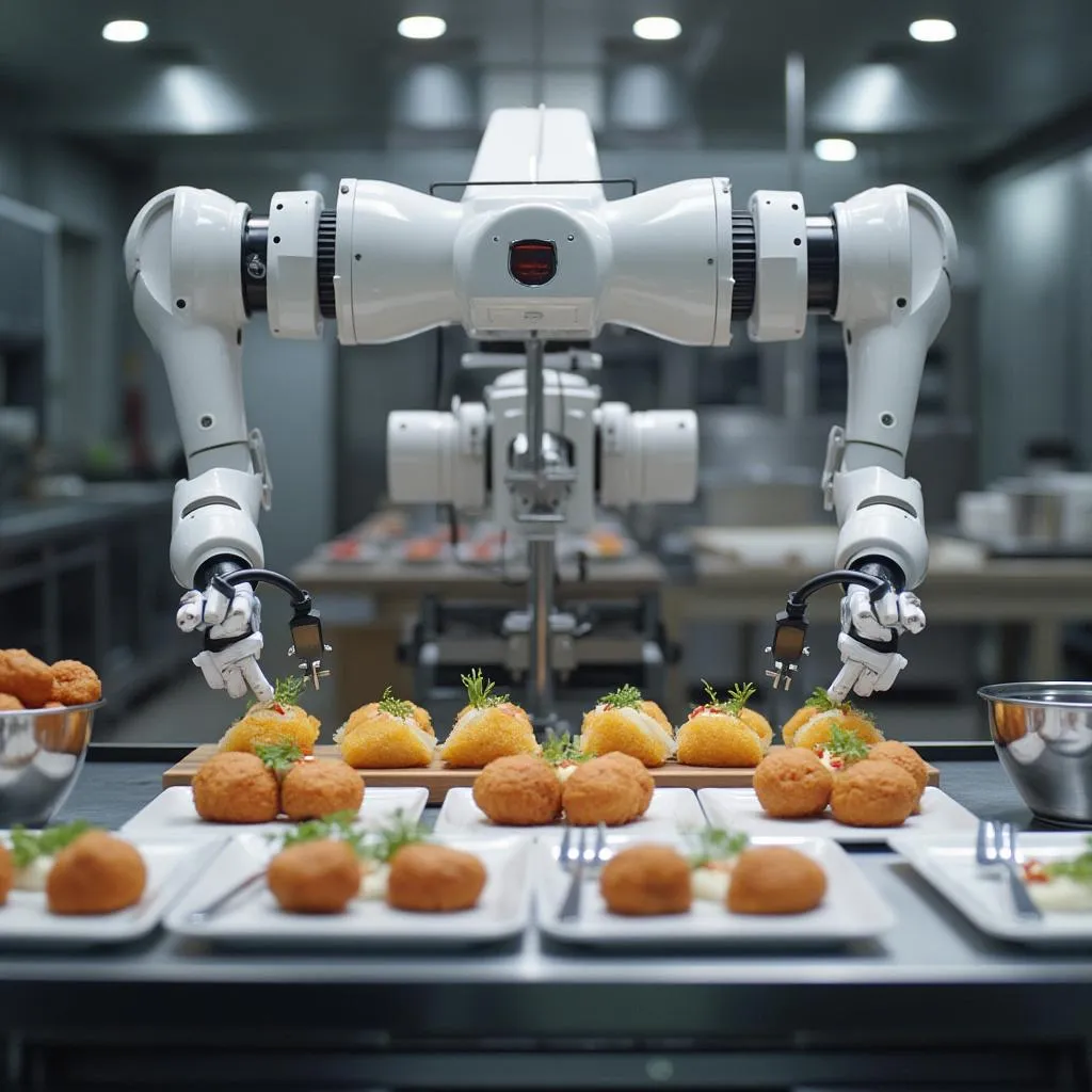 Robotik yemek hazırlama sistemi